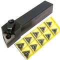 Mtjnr1616h16 16mm*100mm Turning Tool Holder + Tnmg160408-ma Turning