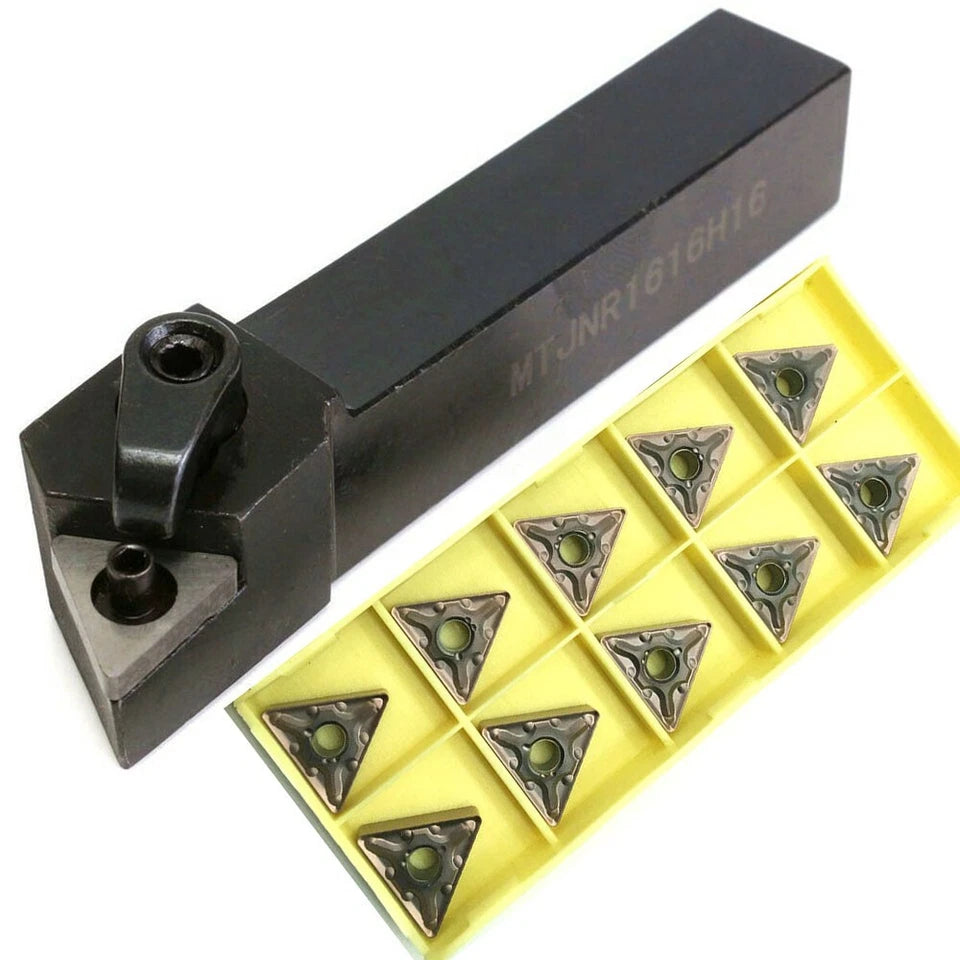 Mtjnr1616h16 16mm*100mm Turning Tool Holder + Tnmg160408-ma Turning