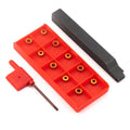 Sracr1212h06 Lathe Turning Tool 10x Round Carbide Inserts Boring
