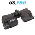 Us Pro Tools Heavy Duty Leather Double Tool Belt Oil Tanned 11