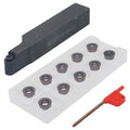 Srapr1616h10 16×100mm Lathe Turning Tool Holder+ Rpmt10t3mo Carbide