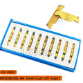 3mm Width Mgmn Grooving Cut-off Inserts For Mgehr Mgivr Turning Tool