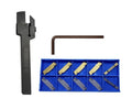 Lathe Cut-off Grooving Parting 10mm Tool Holder+ Mgmn300 Insert