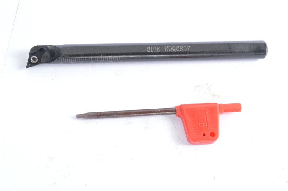 Lathe Turning Tool Boring Bar Holder 10*125 For Dcmt07**