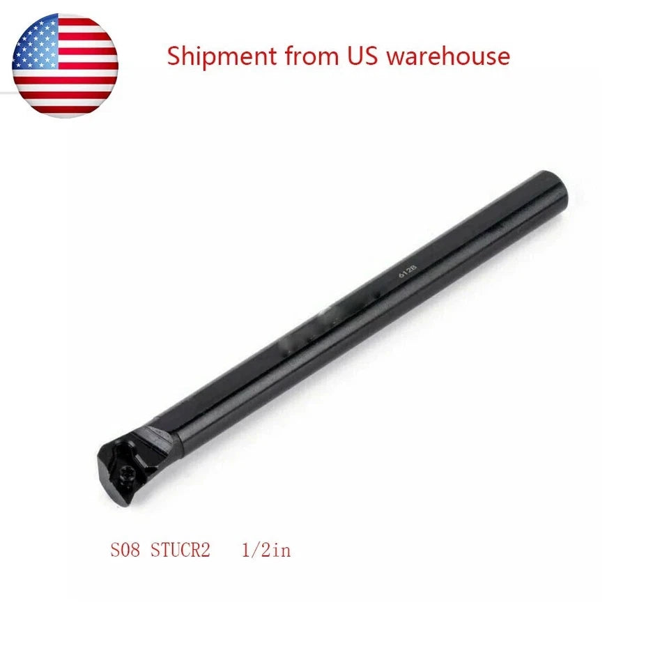 95°1/2" Shank 7" Long Lathe Indexable Boring Bar S08-sducr-2 Turning