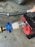 Inline 1/4" Compressed Air Oil & Water Separator Trap Filter For