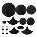 All In One Drum Mute Pad Kit For Tailored Sound Dampening Solutions