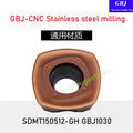 Pack Sdmt150512-gh Gbj1030 Stainless Steel Milling Insert For Asrf