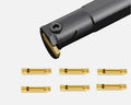 Lathe Partting Grooving Holder Cut-off Tool+ Mgmn300-m Insert
