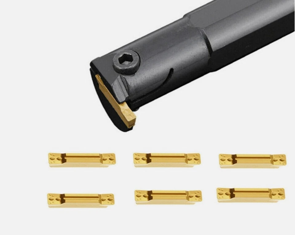 Lathe Partting Grooving Holder Cut-off Tool+ Mgmn300-m Insert