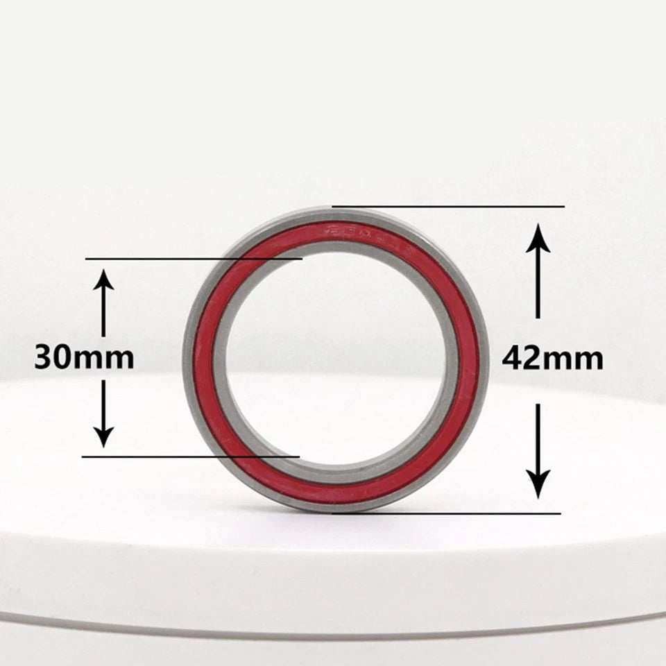Bicycle Ceramic Bearing 30x42x7mm Steel+ceramic Ceramic Bearing Brand