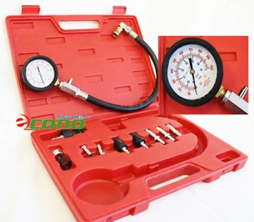 Diesel Gas Engine Compression Tester Kit Gauge Auto Motor Fuel