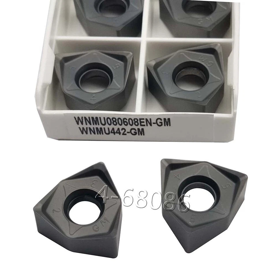 Wnmg Wnmu 080608en Gm Lathe Turning Milling Tool Carbide Inserts For