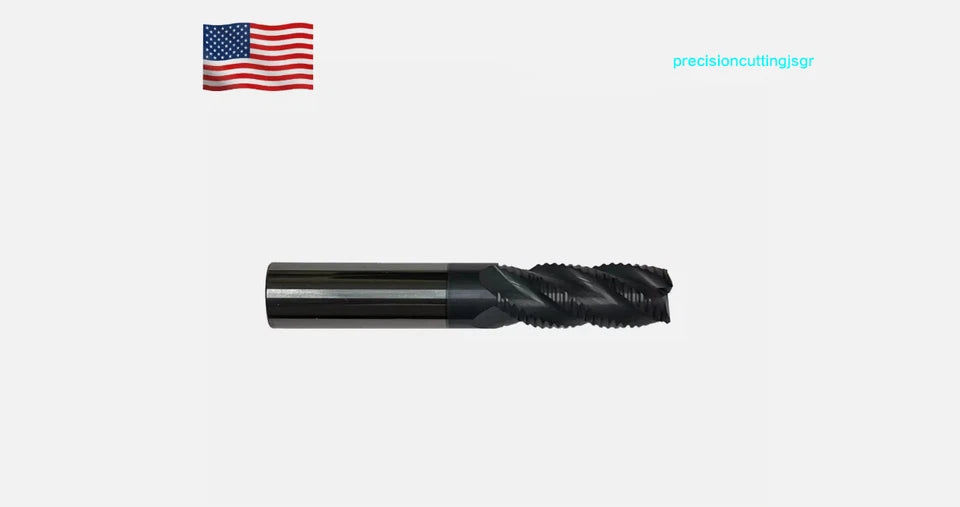 New 1/2" X 1-1/4" X 3" 4flute Carbide Roughing End Mill - Altin Coated