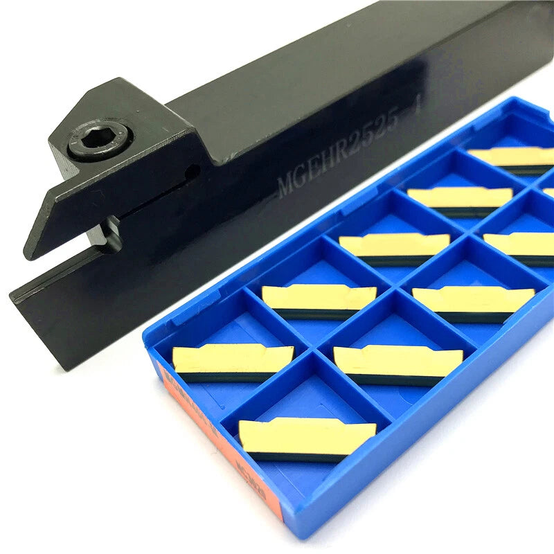 Lathe Turning Tool Holder Grooving Cutting Holder + Mgmn300 Inserts