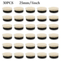 White Polishing Pads Tool Parts Supplies 1 Inch Set Wool Kit Glass