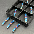 Colorful Nano Blue High Hardness Carbide 2mm Grooving Insert Mgehr L