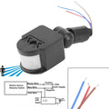 180?? 110-220V Pir Infrared Motion Sensor Detector Wall Lamp Switch