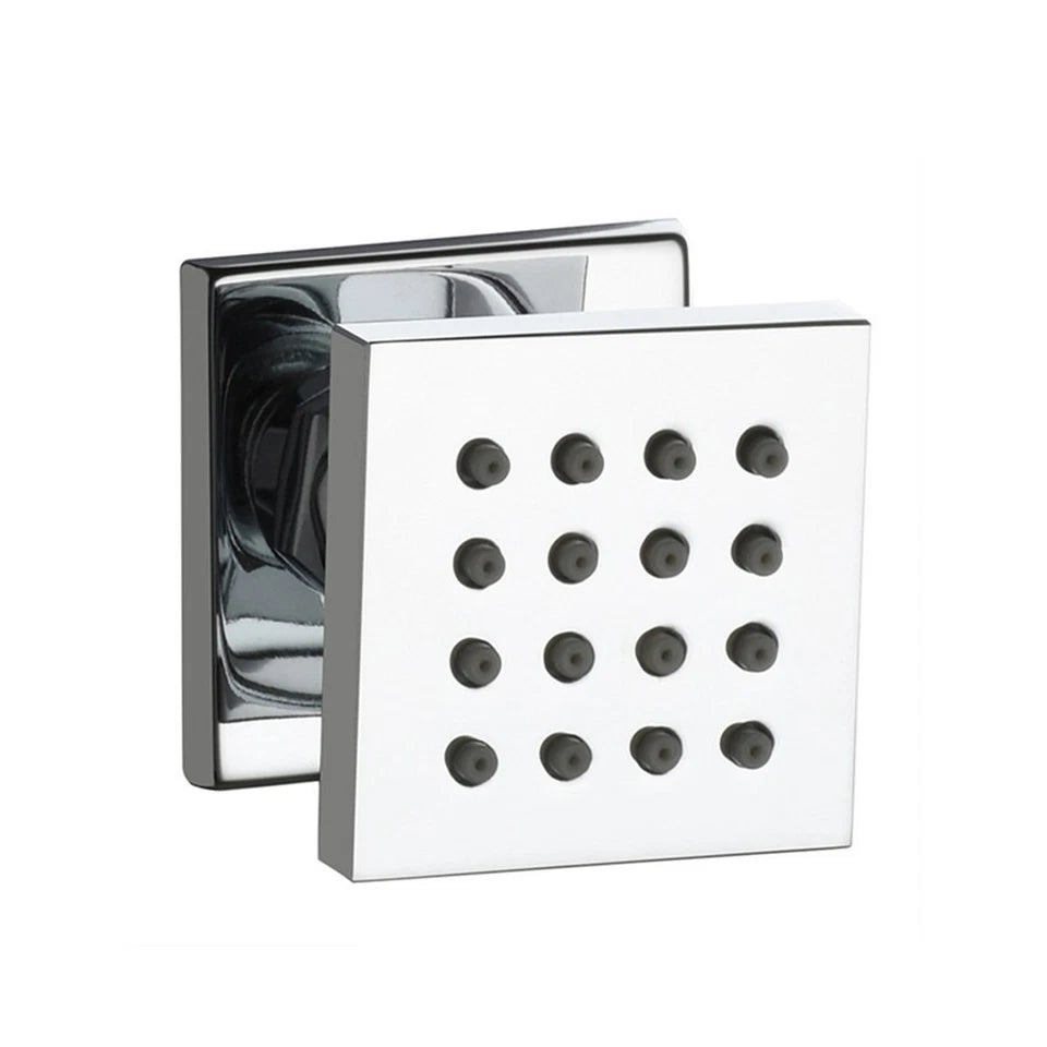Shower Body Spray Jets Square Solid Brass Body Spray Shower Jet