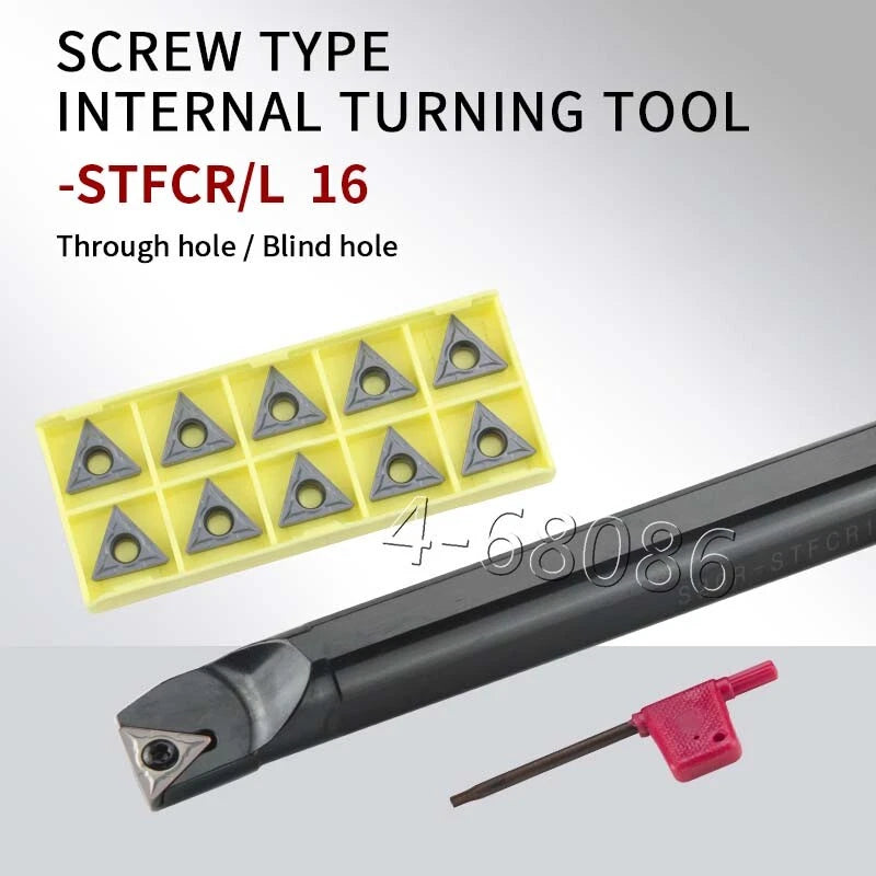 16mm Lathe Internal Turn Tool Holder Boring Bar + Tcmt16t304 Insert