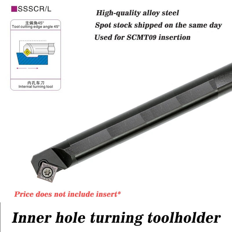 Ssscr09 Ssscl09 S12m 16q S20r S25s Cnc Internal Turning Tool For