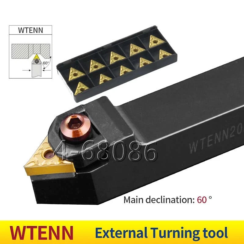 Wtenn1616h16 Lathe Turning Tool Holder + Tnmg160404-ma Tnmg331