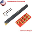 20mm Bore Holder S20r Mwlnr08+10 Tin Coated Blades Wnmg080404-ma