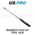 Us Pro Tools 16lb Magnetic Telescopic Pick Up Tool Extends 7" - 30"