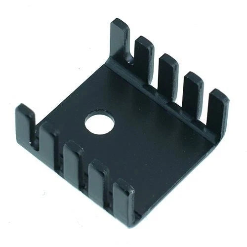 To220 Bolt-on Black Anodized Heatsink Transistor | Built Supply Co