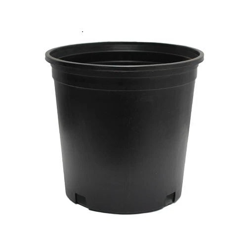 20 Pots Of 3 Gallon Black Plastic Plant Nursery Pot Container Grow
