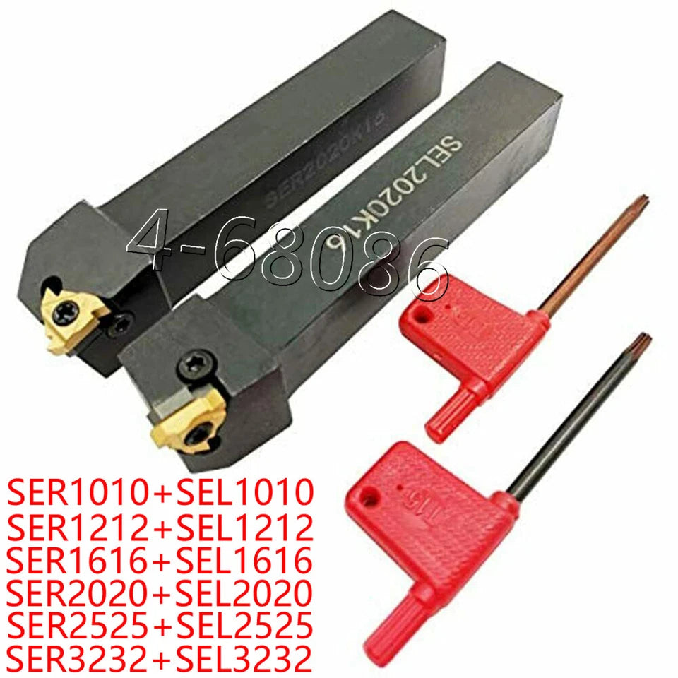 Ser1212h11+sel<wbr/>1212h11 12x100mm Right+left Hand Lathe Thread