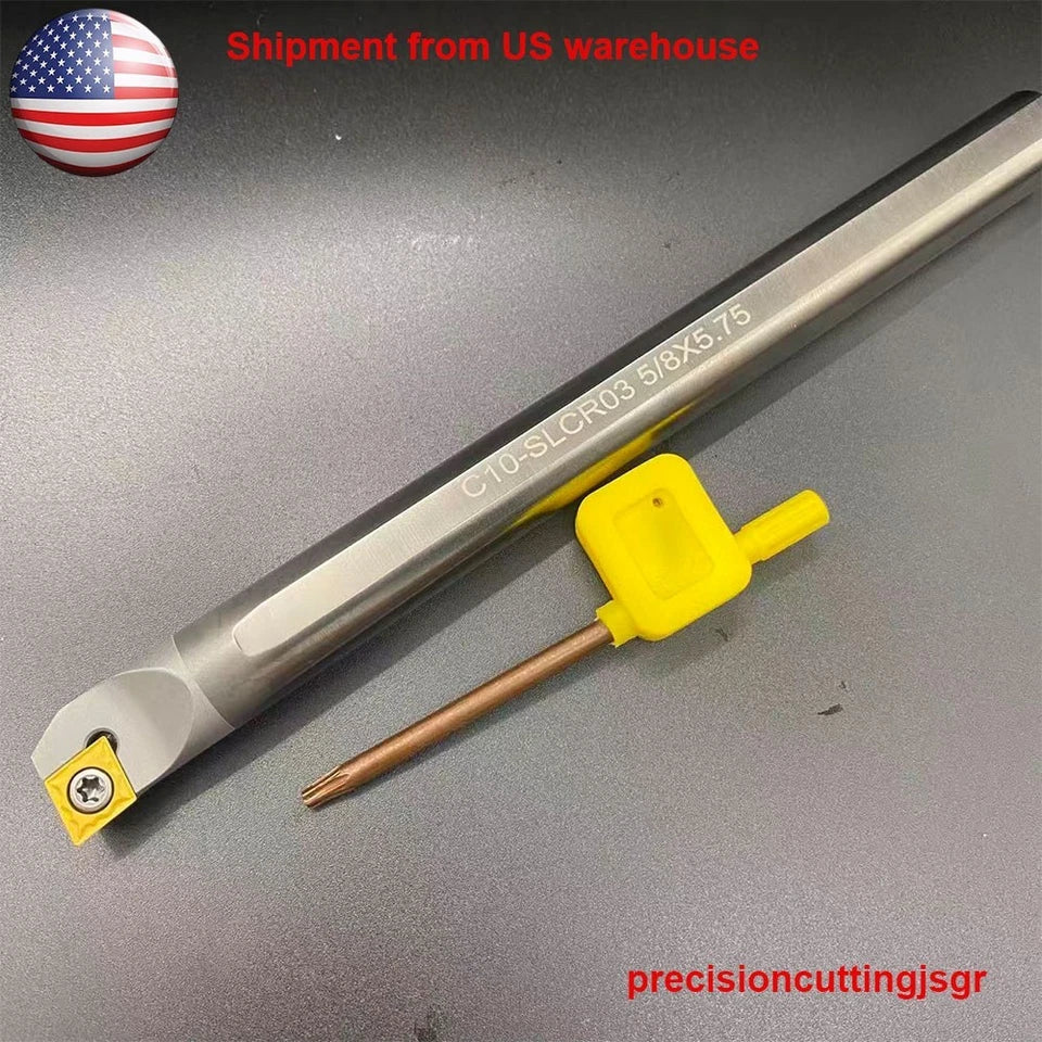 Tool 5/8 Solid Carbide Boring Bar 5/8" X 4.00" C10-sclcr3 + Ccmt