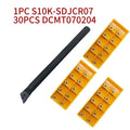 10mm S10k Sducr07 Turning Tool Holder Lathe Boring Bar + Dcmt21.51