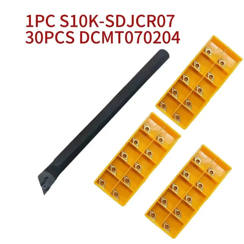 10mm S10k Sducr07 Turning Tool Holder Lathe Boring Bar + Dcmt21.51