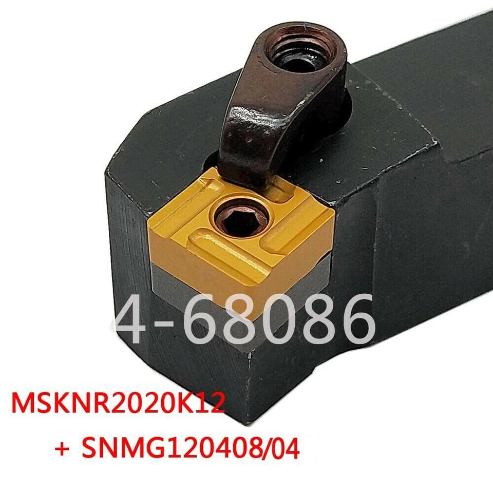 Msknr2020k12 Lathe Turning Tool Holder + Snmg120408 Snmg432 Carbide