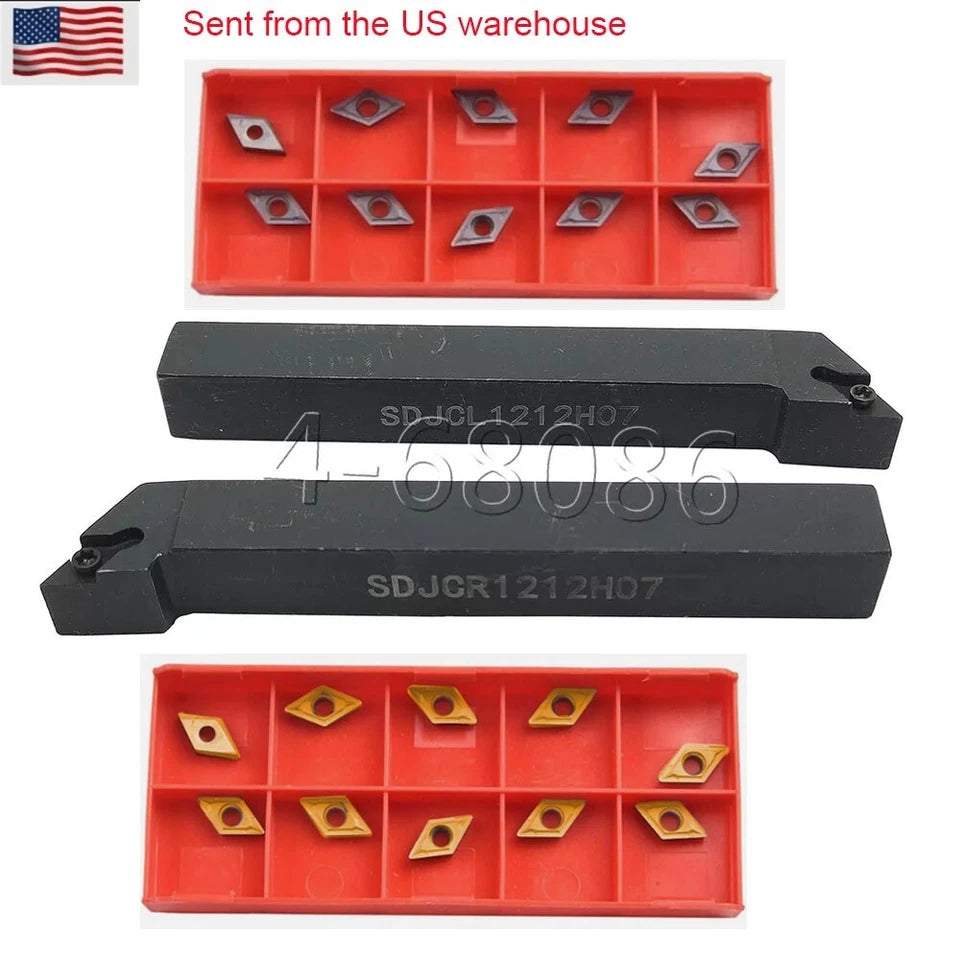 Sdjcr1212h07 & Sdjcl1212h07 12mm 100mm Lathe External Turning Tool