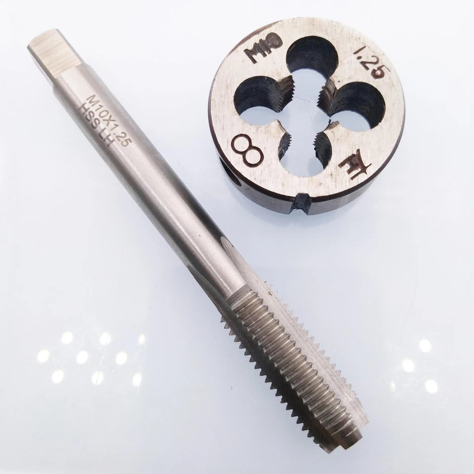 Us Stock Hss M10 X 1.25mm Tap & M10 X 1.25mm Die Metric Thread Left