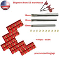 Apmt1135 + Square Shoulder Indexable End Mill Arbor 10mm 12mm 16mm