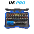 Us Pro Colour-coded Screwdriver, Hex, Torx Bit Set 3220