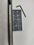 3/4" Mwlnr08 Lathe Turning Tool Holder + Wnmg Carbide Inserts Usa