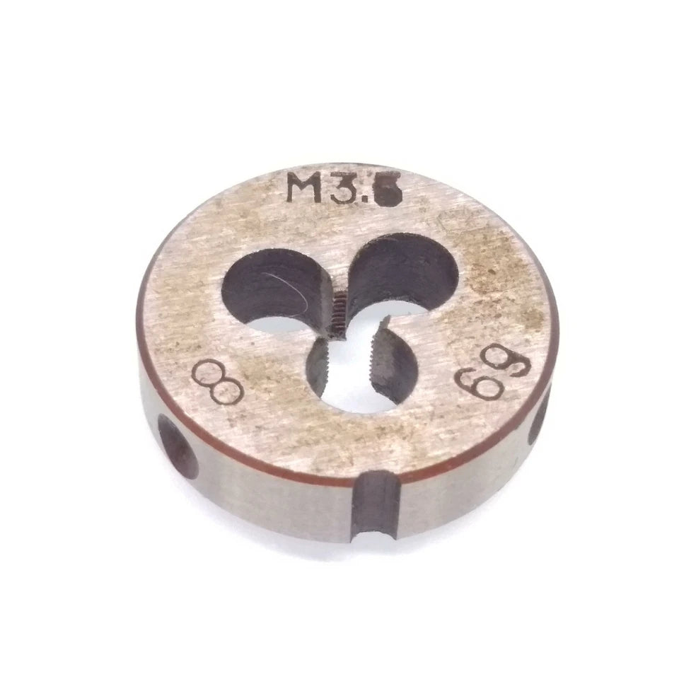 Us Stock Hss 3.5mm X 0.35 Metric Die Right Hand Thread M3.5 X 0.35mm