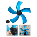 Silent Operation Aluminum 5 Blade Electric Fan Blade For Household