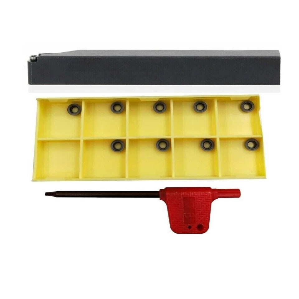 Sracr1010h06 Lathe Turning Tool Holder Indexable Boring Bar +10x
