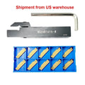 Grooving Cutter Holder + Mgmn400-m Carbide Grooving Inserts
