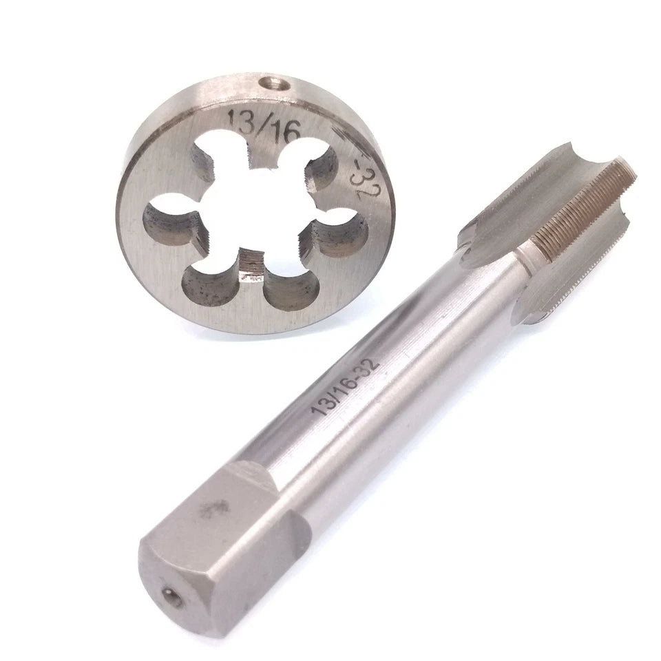 Us Stock Hss 13/16-32 Un Tap & 13/16-32 Un Die Right Hand