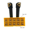 Ser1212h16+sel<wbr/>1212h16 Threaded Tool Holder+ 16er Ag60 16ir Ag60