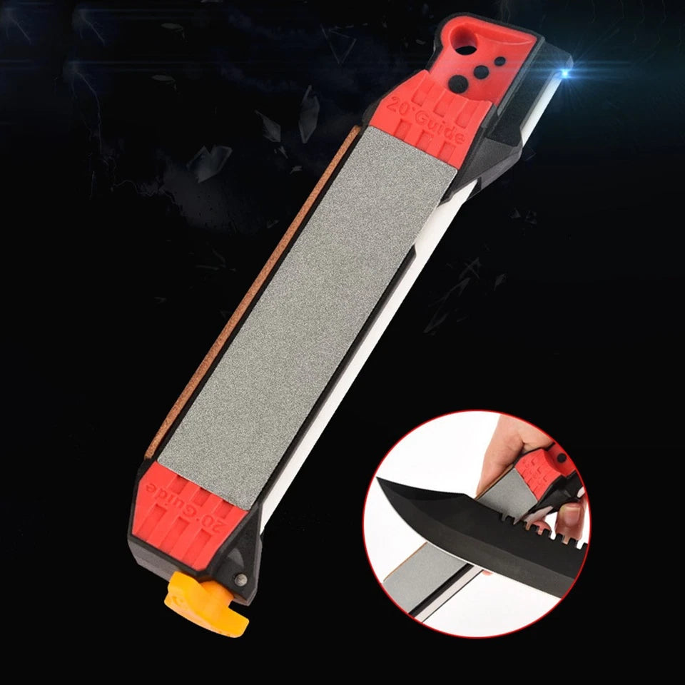 Professional Outdoor Camping Kitchen Cutter Sharpener Double Sided