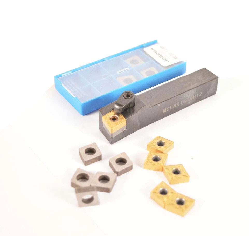 Cnmg120408 Inserts + Mc1204 Shim + Mclnr1616h12 Lathe Turning Tools