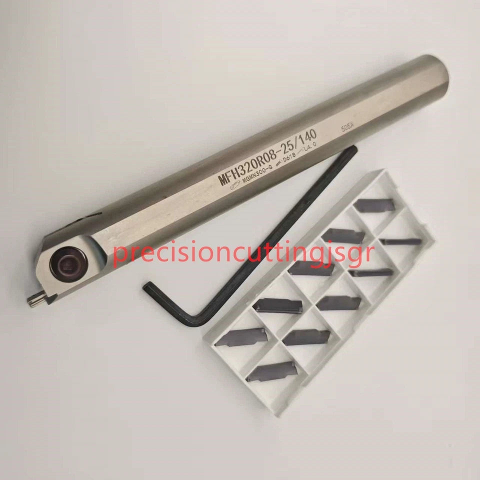 Face Grooving Tool 25mm-140mm Width 3mm Indexable Grooving Inserts