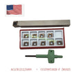 1/2" Lathe Turning Tool Holder Sclcr1212h09 +10* Ccgt09t302r Carbide